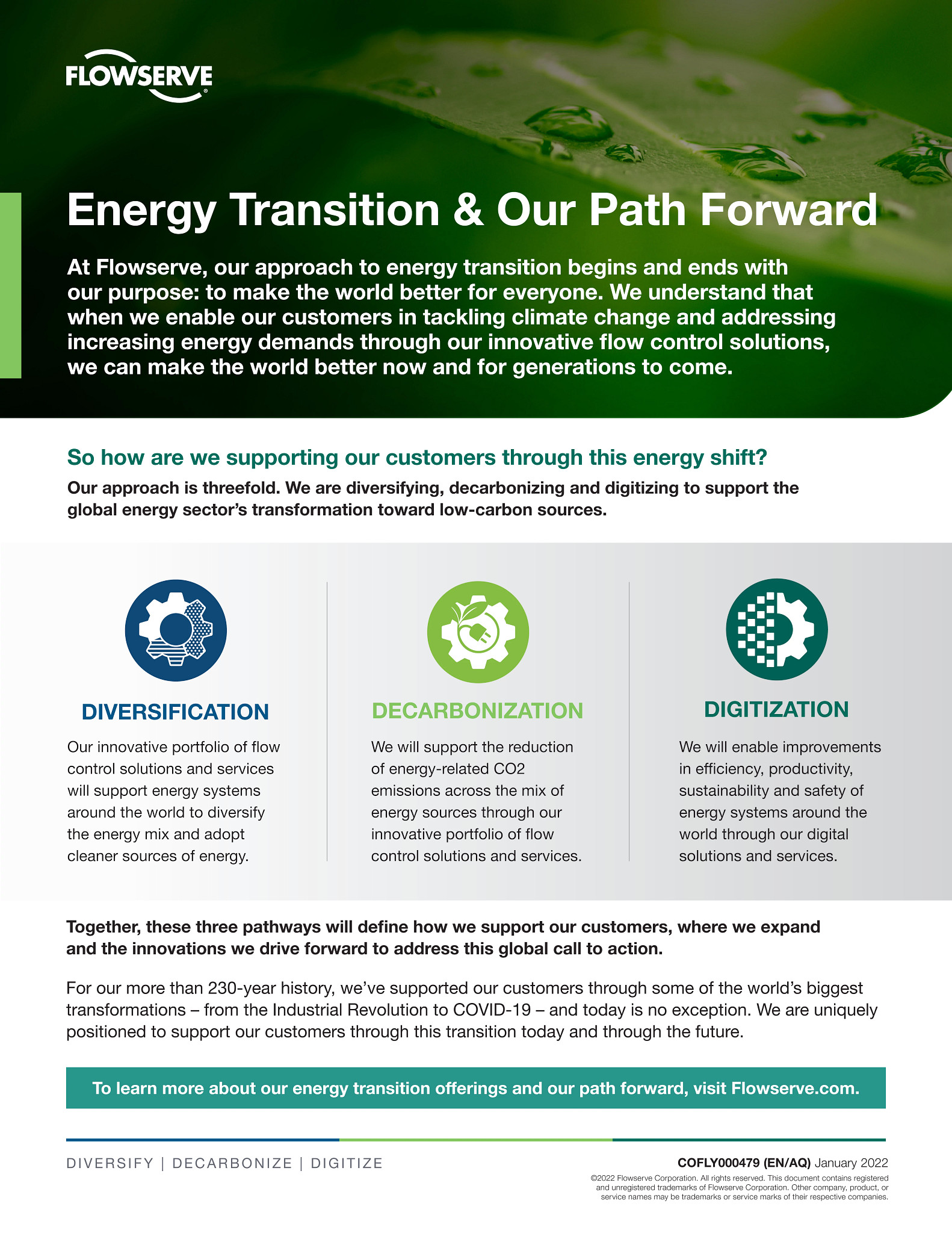 Our Path Forward with Energy Transition