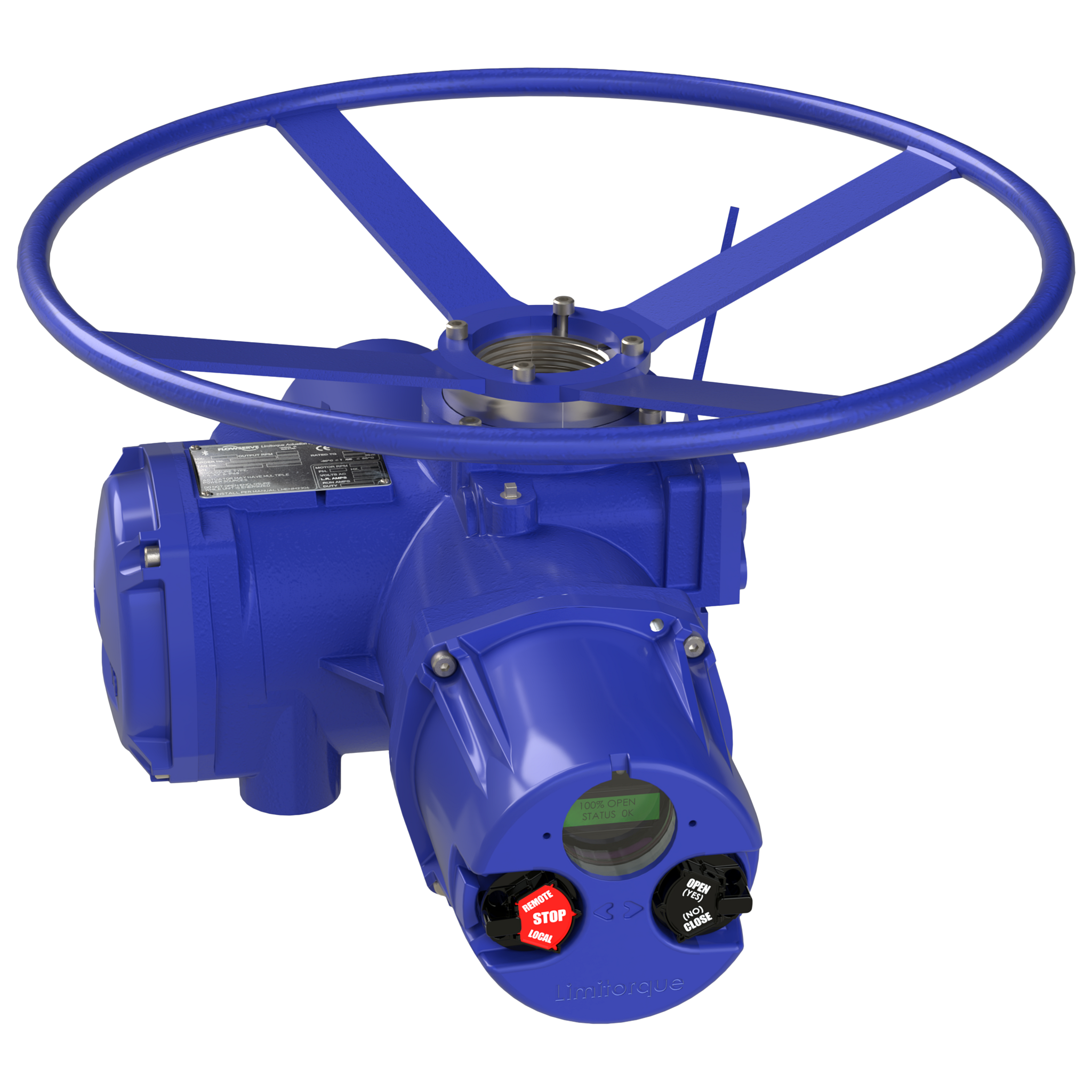 Industrial Limitorque Mxw Non Intrusive Multi Turn Actuator Products ...