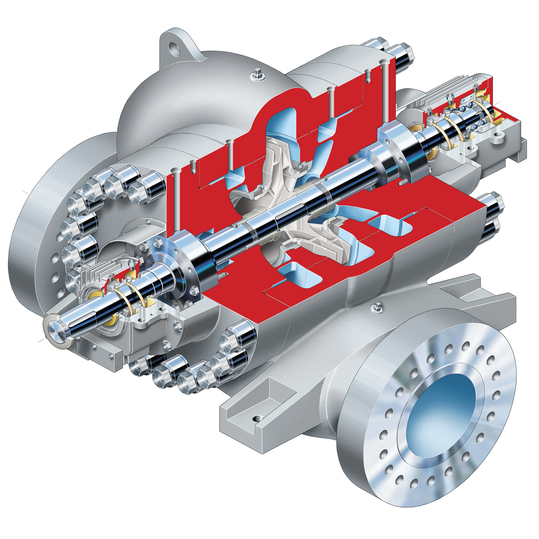 DVSR Pump rendering - nuclear