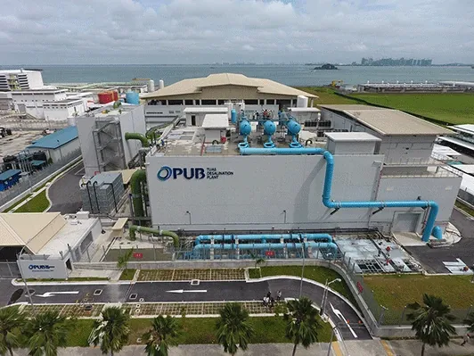 Singapore desalination plant