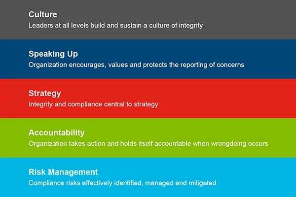 Integrity and Compliance five pillars image