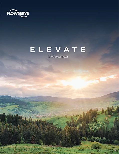 2025 Flowserve Impact Report Cover