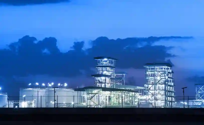 Power Plant at Night