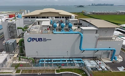 Tuas Desalination Plant Exterior