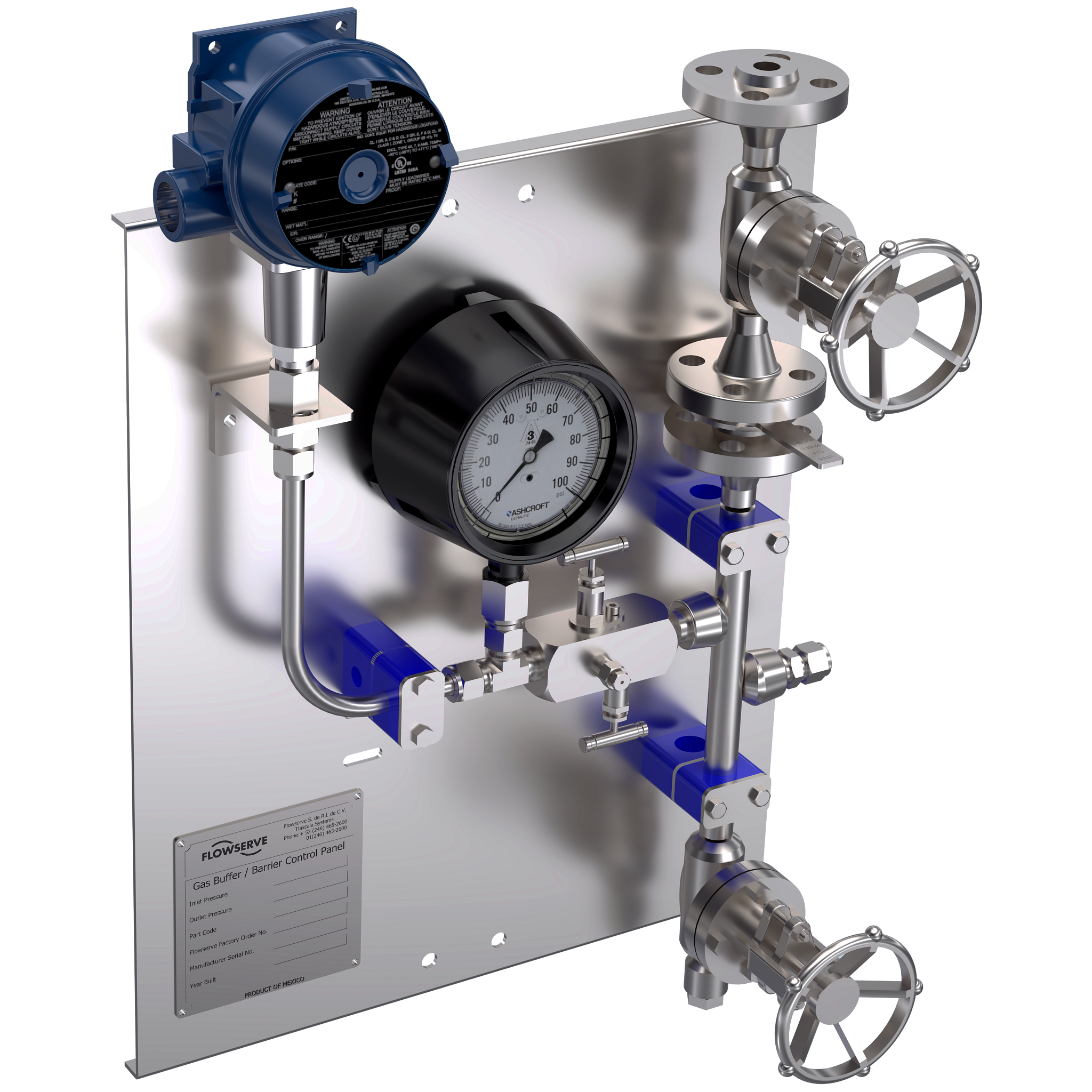 Flowserve A76 Gas Panel